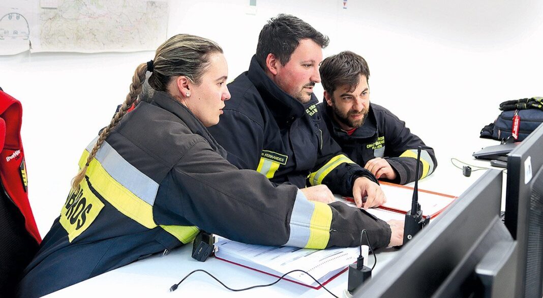 Bomberios Cruz Branca na segurança do Túnel (9)