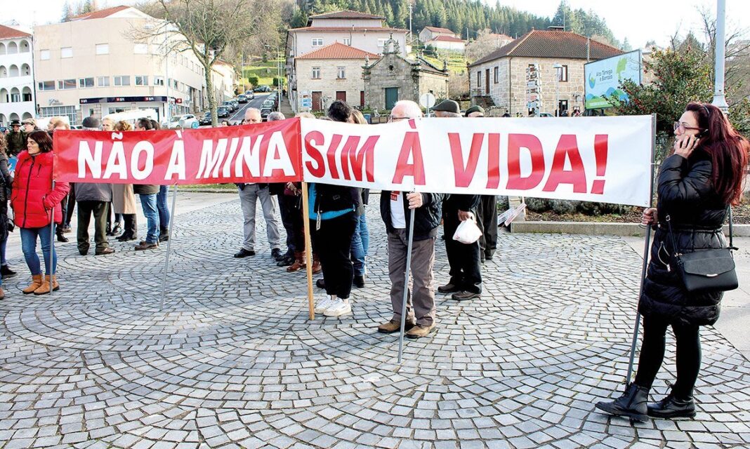 MONTALEGRE Movimento Nao as Minas questiona legalidade de comissao da Mina da Borralha Arquivo VTM