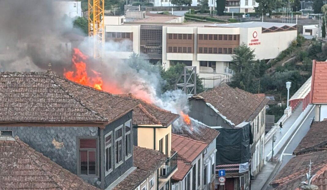 Incêndio habitacional Vila Real