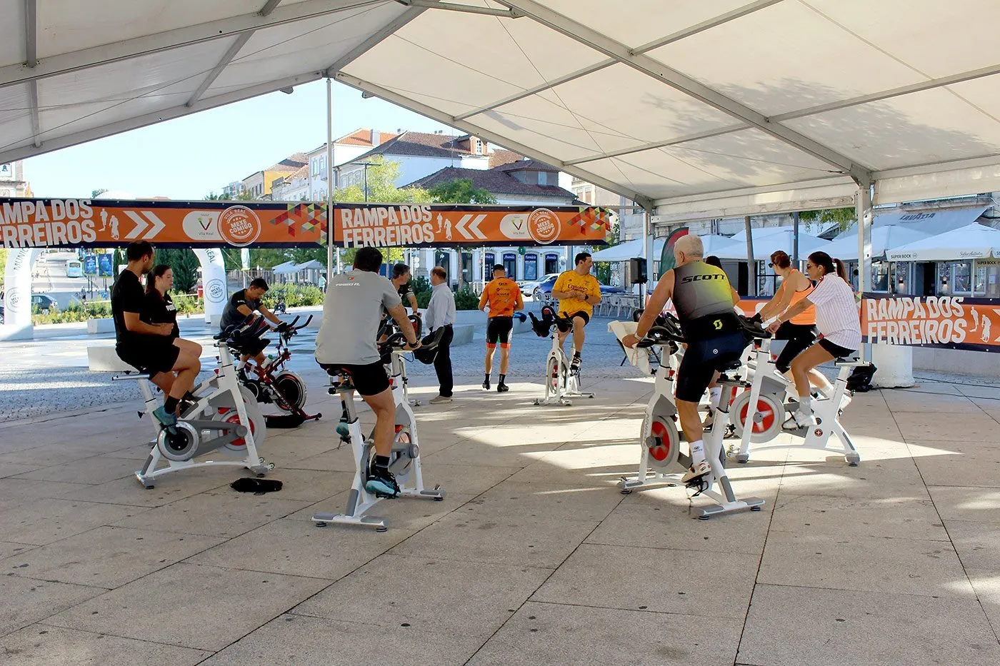 Vila real maratona de cycling angaria 9100 euros para projeto desportivo escolar er