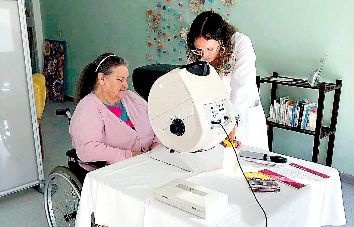 Vila Real Rastreios visuais gratuitos da Oculos para Todos ER