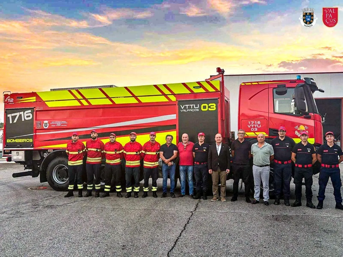 Novo veiculo bombeiros Valpacos vtm